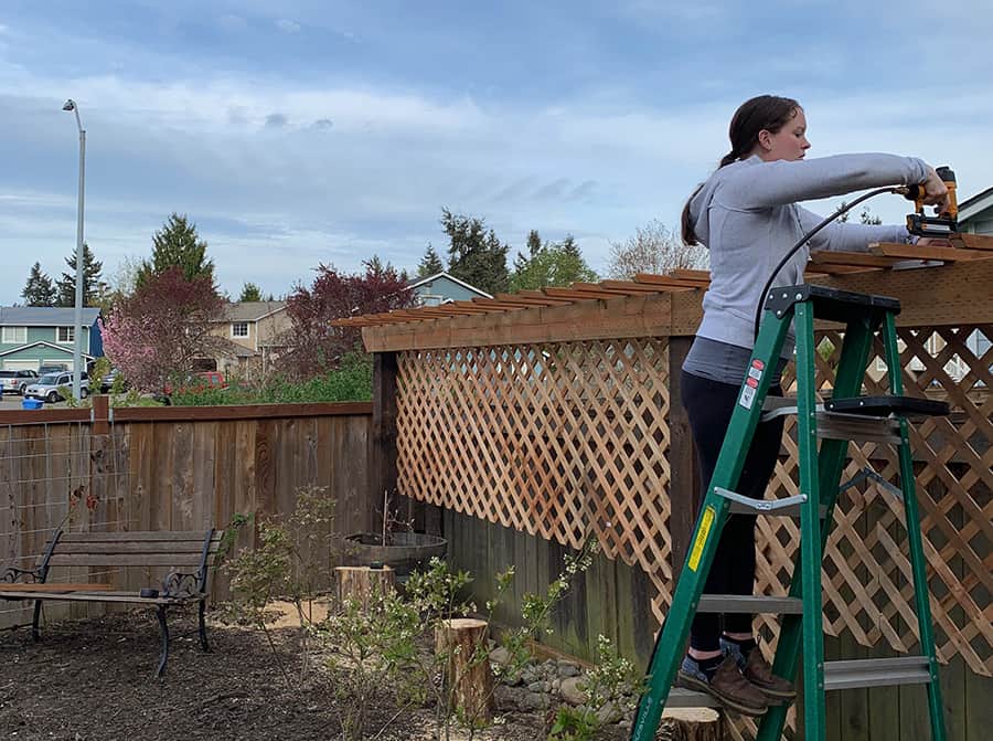 DIY Garden Trellis