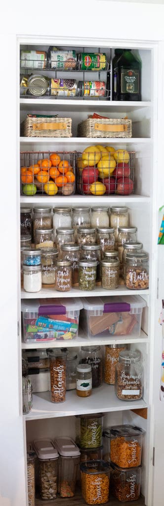 organize a pantry