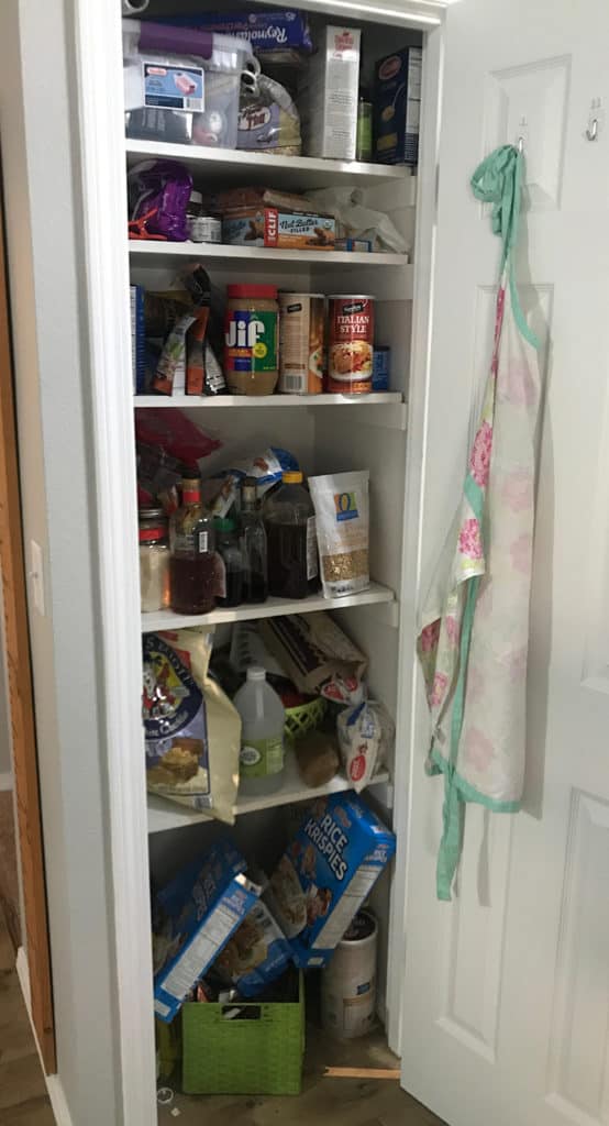 Organize a pantry