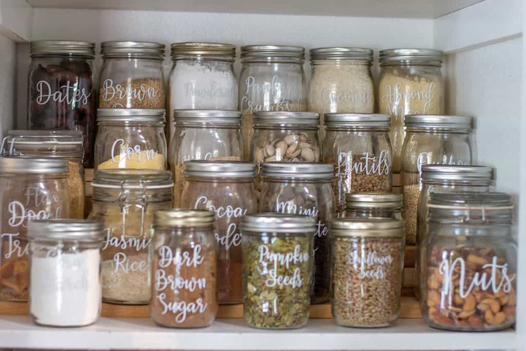 Organize a pantry