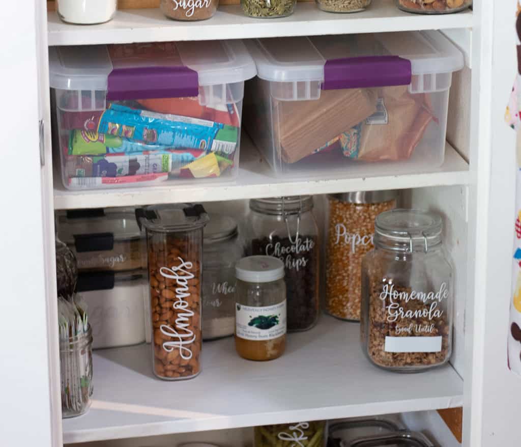 Organize a pantry