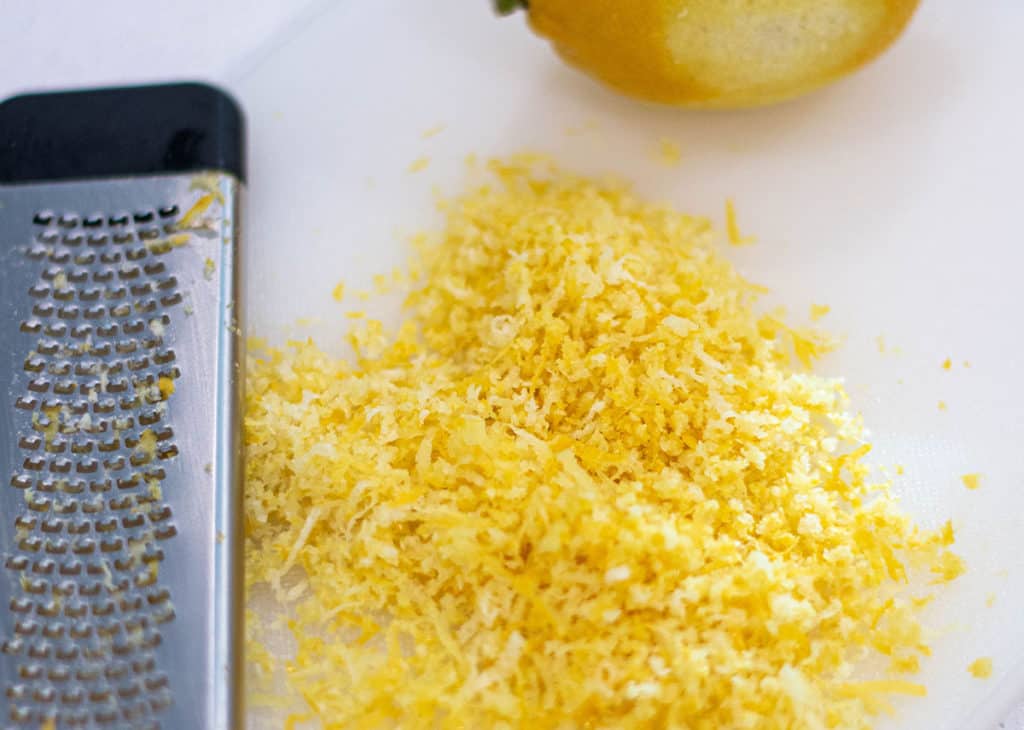 Fresh Lemon Zest