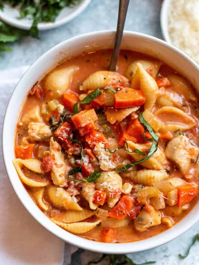 Chicken Tomato Soup - Dirt and Dough