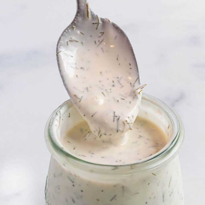 Lemon Dill Sauce - Dirt and Dough
