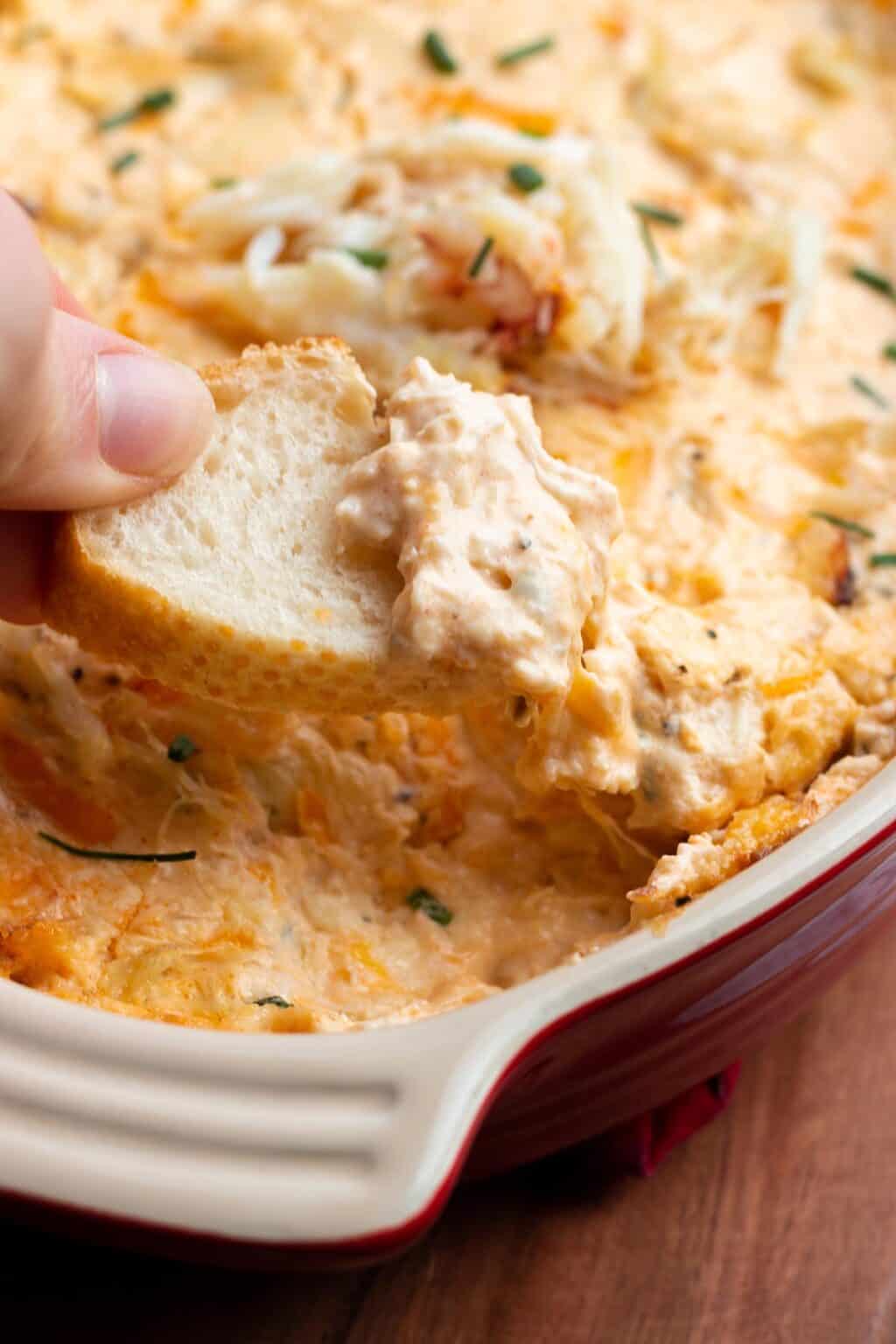 Hot Crab Dip - Dirt and Dough