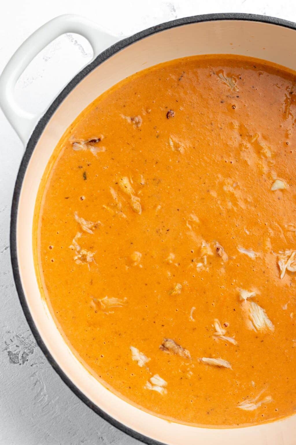 Crab Bisque Dirt and Dough