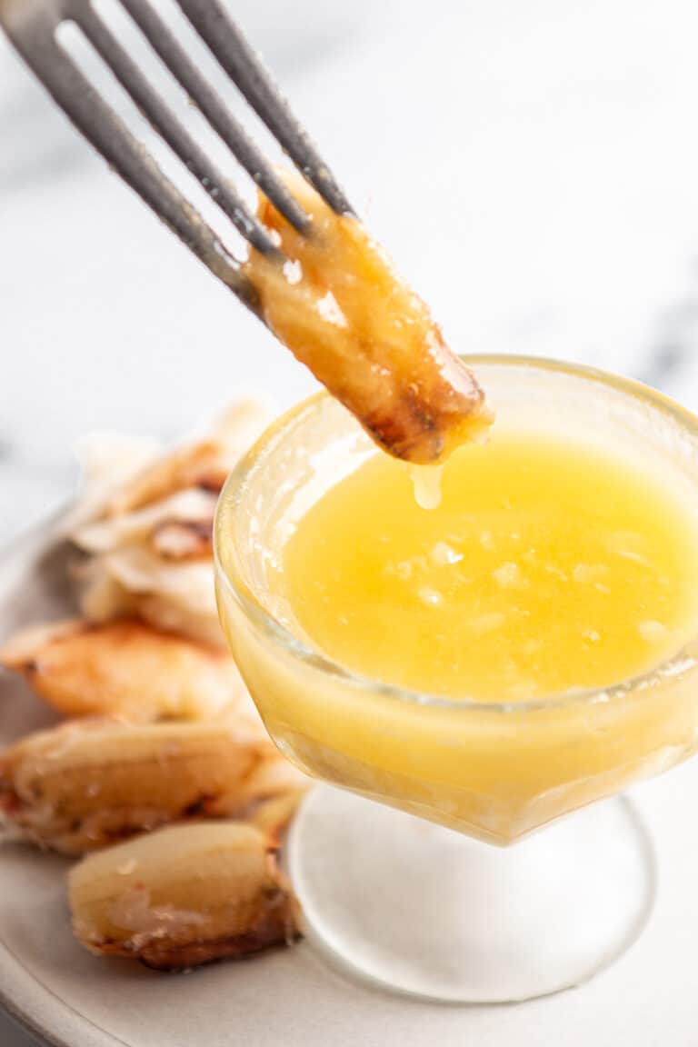 Garlic Butter Sauce for Seafood Dirt and Dough