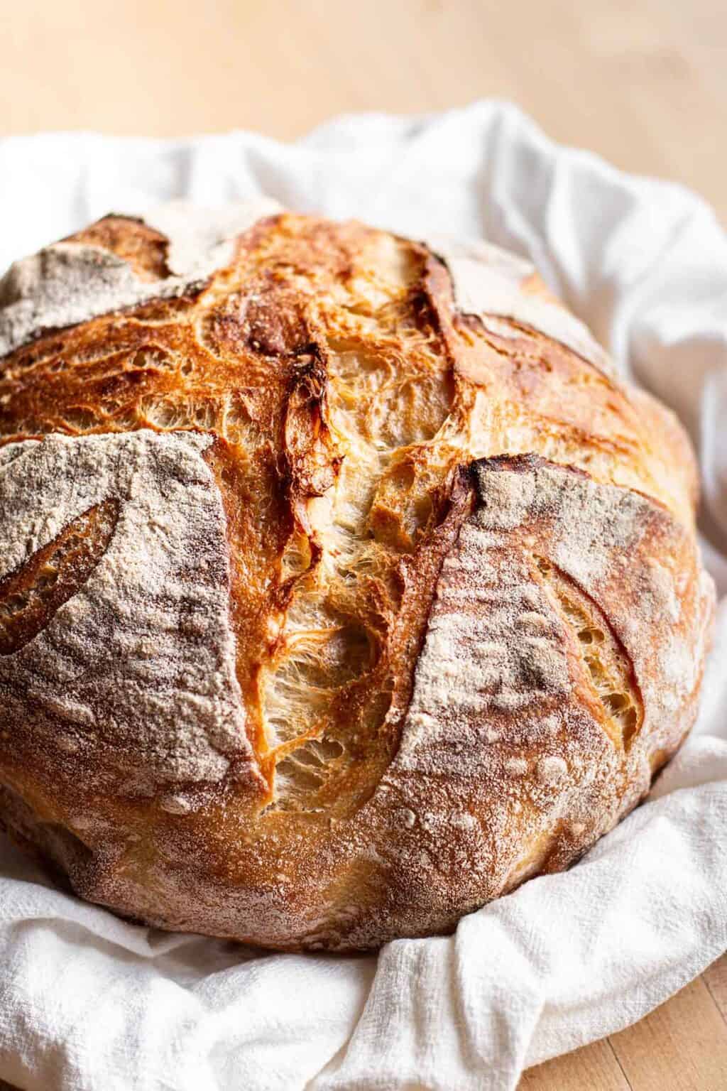 Overnight Sourdough Bread - Dirt And Dough